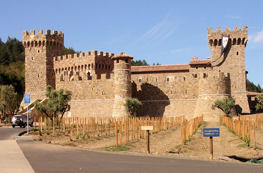 Castello di Amorosa Winery, Napa Valley 