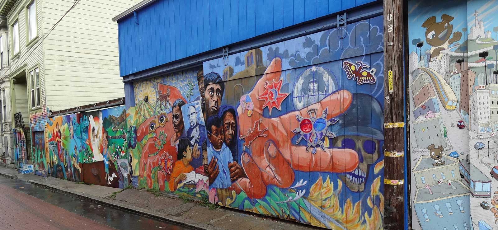 Mural im Mission District. 