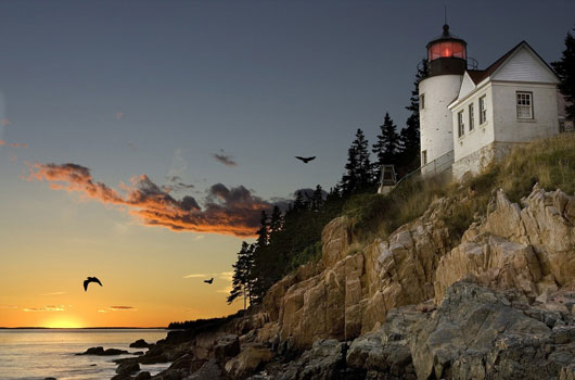 Bar Harbor Head Light, Maine