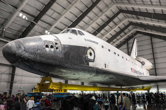 Space Shuttle Endeavour. Bild: Michael Saechang, flickr
